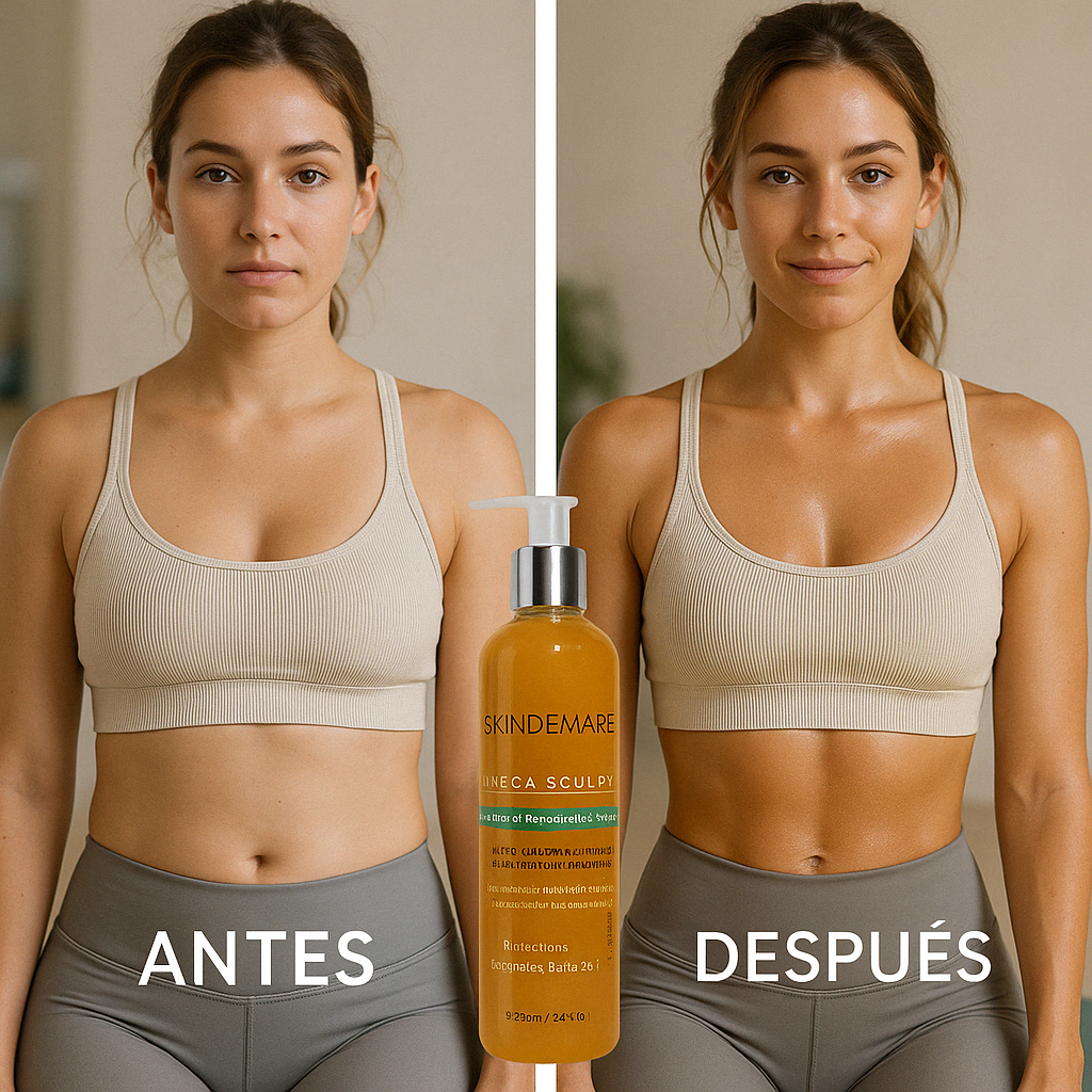 Gel Reductor Skindemare Mega Sculpt 250ml | Efecto Frío Crio-Escultor | Ingredientes Naturales | Tonifica y Reafirma la Piel